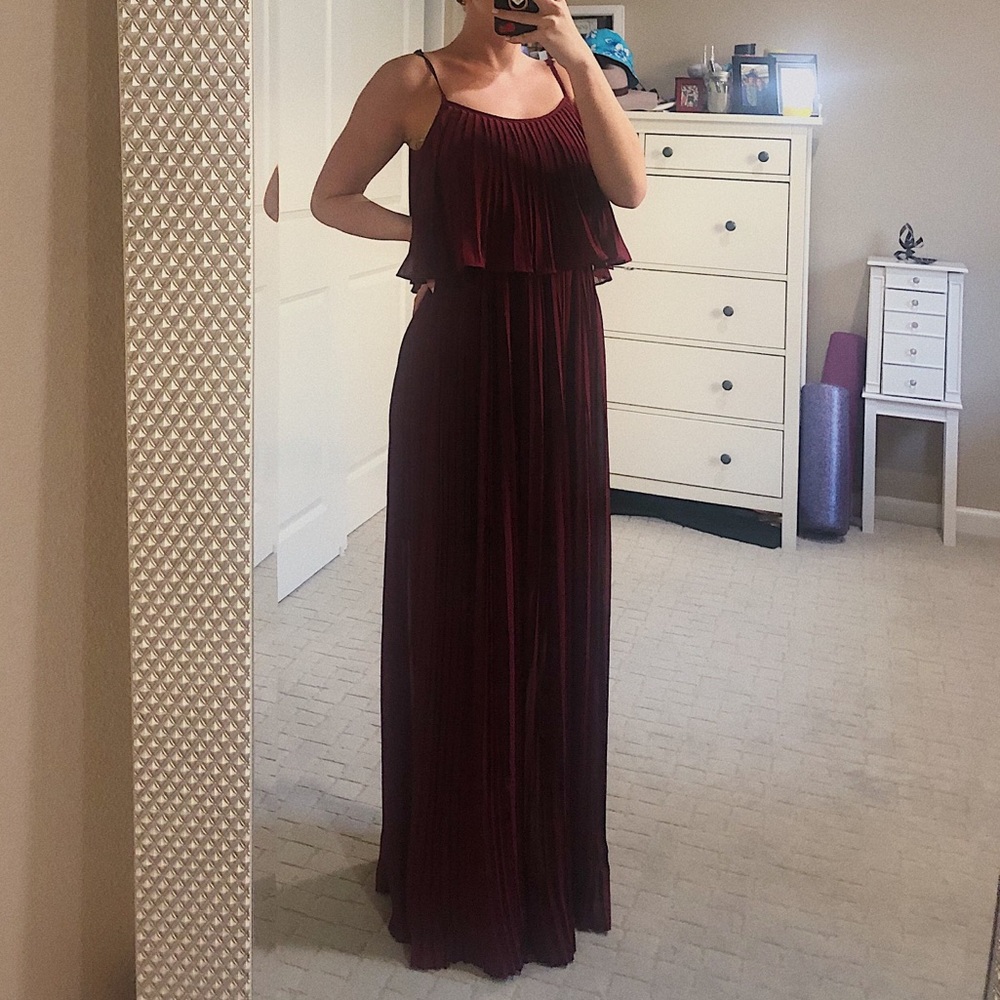 Burgundy Maxi Dress